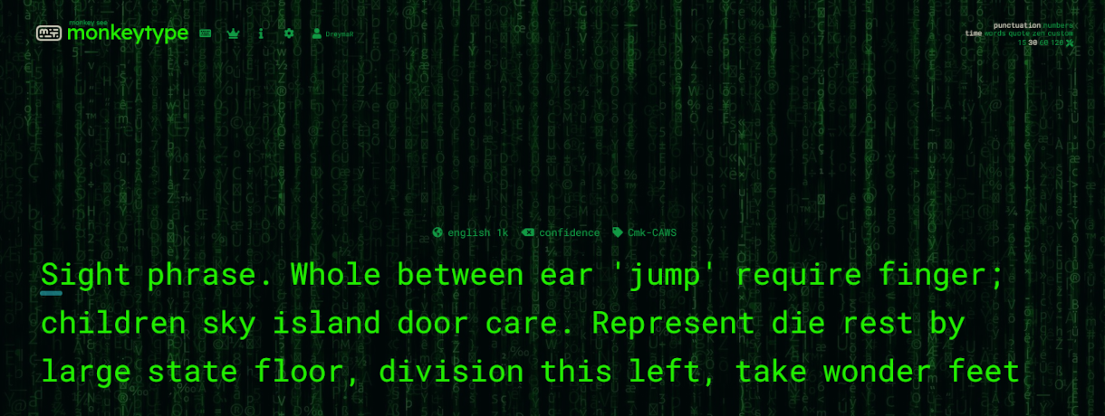Monkeytype - Dev Resources